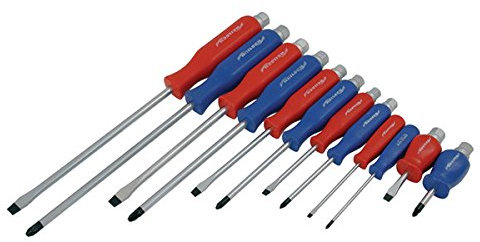 Neilsen Screwdriver Set - 12pc Flat & Pozi In Bmc CT1506