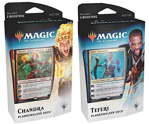 Magic: The Gathering-Dominaria Planeswalker Mazos, Multicolor MTG-Dom-PD-EN