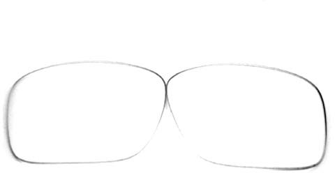 Galaxie Verres de Rechange pour Oakley Scalpel Lunettes de Soleil Clair comme L'Eau de Roche - Transparent, Regular