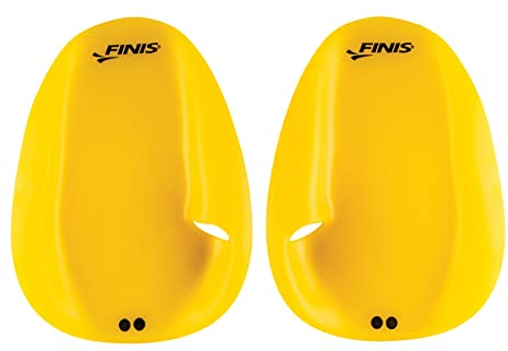 FINIS Agility Paddles Floating - Hochwertige Schwimmflügel für das Rundenschwimmen - für Anfänger und Triathlon Athleten - Schwimmbad- und Schwimmzubehör von Geschwindigkeit und Form - Mittel