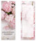 Geburtstagskalender Motiv Pfingstrose I 105 x 297 mm I Immerwährend I jahres-unabhängig I Blumen Rosen Blüten I mit Aufhängung I Dauerkalender für Frauen I tr040