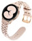 TRUMiRR Kompatibel mit Galaxy Watch4 40mm/Galaxy Watch 5 40mm/Watch 6/Watch 7 Metall Armband, Gitter Gewebe Edelstahl Armband Kunst Metall Uhrenarmband Uhrband für Samsung Galaxy Watch 6 5 4 40mm