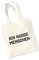 Huuraa Tasche Ich hasse Menschen Geschenk 10 Liter Natural Baumwolle Ich hasse Menschen Accessoire