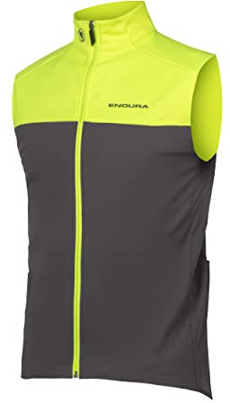 Endura Herren Windchill Weste neongelb L