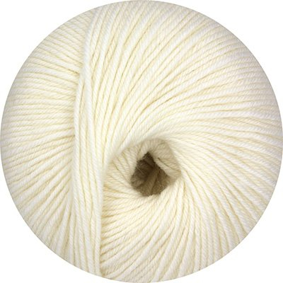 Linie 12 Street uni von Online Garne,4-fach Sockenwolle, 50 g 75% Schurwolle (Merino extrafein) 25% Polyamid, 210 m LL, superweich, 3 Maschenmarkierer zu jeder Bestellung (023 naturweiß)