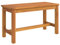 vidaXL Gartenbank, Sitzbank Holzrahmen, Parkbank Bank für Innen Außen, Holzbank Massivholzbank Gartenmöbel, 80x35x45cm Massivholz Akazie