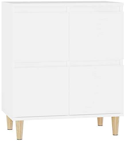 vidaXL Sideboard Weiß 60x35x70 cm Holzwerkstoff