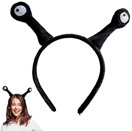 Schnecke Antenne Augen Haarband Turban, Gesicht Waschen Stirnbänder, Cartoon Antenne Waschen Gesicht Haarband Bandana Schnecke Augen Ohren Plüsch Stirnband, Für Frauen, Mädchen, Gesicht Waschen