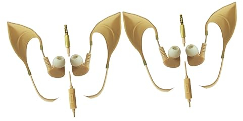 jojofuny 2stücke Earbuds Mit Mikrofon In-Ear Kopfhörer Für Cosplay Und Musikliebhaber Kompatibel Mit Geräten Für Halloween Und Themenpartys