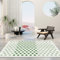 RUGMRZ Balkon Teppich Bad Teppich Grau-blaues abstraktes Design Innenraum Teppich Rechteck kann angepasst werden Auslegware Teppich Motiv 160X200CM