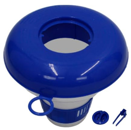 Dispensador de cloro, flotador de cloro, dispensador de medicamentos para piscina, flotador de cloro resistente, dispensador de piscina y spa de gran capacidad, dispensador de cloro flotante ,