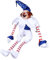 Halloween-Clown-Puppe, Styroporschaum, Einzigartiges Sammlerstück, Unheimliche Clown-Puppe, Dekoration, Zum Aufhängen, Gruseliges Clown-Ornament für Aktivitäten Zum Thema Horror,