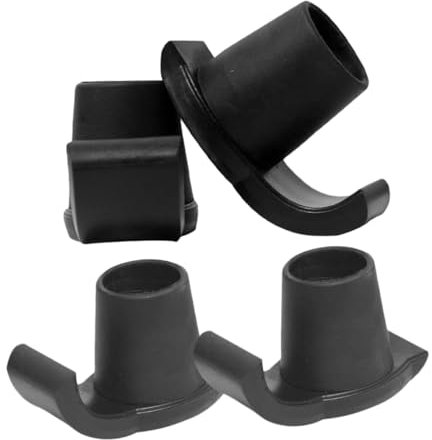 Toddmomy 4 Stück Walker Skigleiter Aus Robustem Material Rutschfeste Gehhilfen Gleiter Klein Stoßdämpfend Und Leicht Für Senioren Und Untergründe