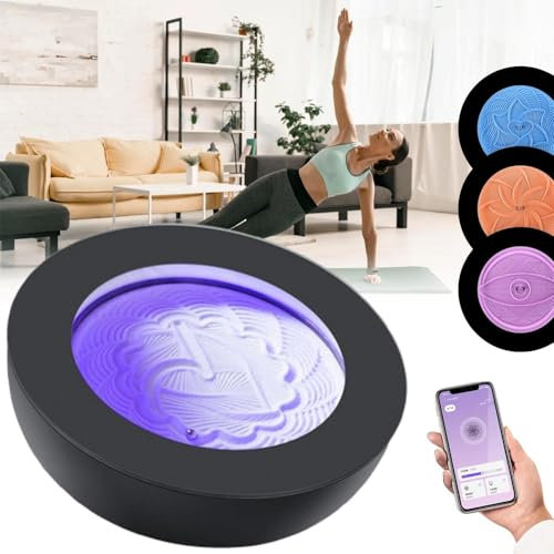 Drift Magnetic Moving Sand Art, Zen Meditation Sand Table, Meditation Accessories, Smart App Control 19 Patterns, 7 Lighting Options