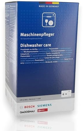 DEKAROX 4 x Machine Care 250 ml Dishwasher Care Products Replacement for Bosch Siemens 00311997 00311304 00311565 00311566 00311625 00311719 00311994 00311993 Removes Grease Calk deposdeposits
