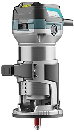 Fresadora de Madera Rebajadora Eléctrica, Recortadora eléctrica, enrutador, fresadora de madera, herramientas de corte Manual de carpintería, laminado de carpintería, recortadora de 710W, herramientas