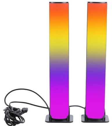 Light bar - Smart Ambient Lighting TV | RGB Under Monitor Light Bar | Color Changing Lamp, USB, Stylish Table Decoration for Game, Movie, Gathering, Dating