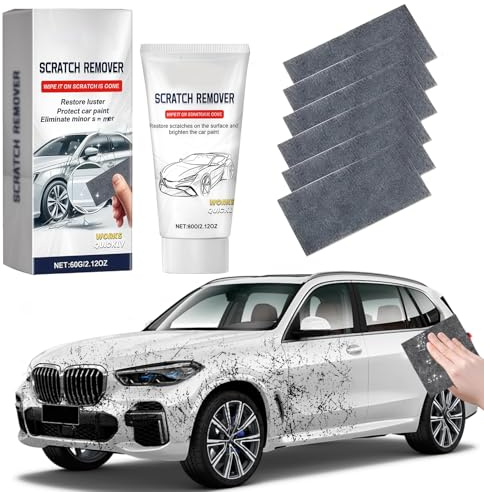 Nano Autokratzer-Reparaturset (2026) – Professioneller Kratzerentferner mit Premium-Mikrofasertuch | Testsieger für Lackreparaturen | Hochglanz-Politur & Restauration für alle Fahrzeugtypen