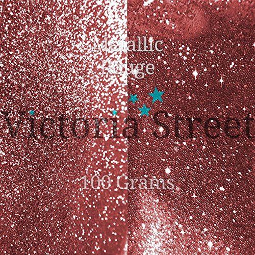 Victoria Street Glitter - Metallic Rouge - Fine 0.008 / 0.2mm (Rose Gold Pink)[100 Grams]