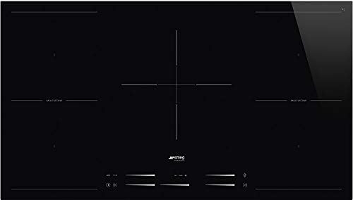 SMEG SI2M7953D, Placa de inducción UNIVERSAL, Black glass