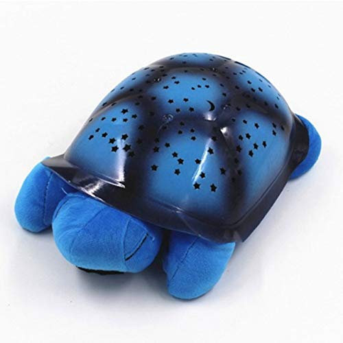 Tortue Veilleuses, Projecteur De Veilleuse, Led Projecteur éToile, Pour Les Enfants, Halloween, NoëL,Bleu