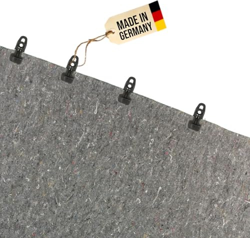 Stronghold Pfeilfangmatte Max+ Vario I grau 3m hoch | versch. Längen I Pfeil Auffangmatte ohne Zubehör I Armbrust & Bogenschießen Pfeilfang, Made in Germany