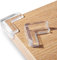 Haus Projekt Protections adhésives pour Les Coins de Table, Les Surfaces en Verre, en Bois et en marbre, Coussins de sécurité pour Les Enfants, Protecteur d’Angle Transparent pour Enfants. Lot de 12