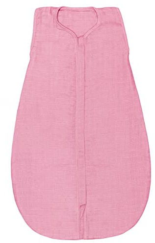 Fillikid Musslin Schlafsack Sommerschlafsack | Babyschlafsack ohne Ärmel | Kinderschlafsack ab 0 Monate | Leichter Schlafsack atmungsaktiv & pflegeleicht | Baby-Schlafsack TOG 0,5