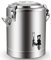 DONGSHUAI Dispensador De Bebidas con Aislamiento De Acero Inoxidable, Contenedor Termo con Espiga Aislamiento Frío Y Caliente De 20 Horas - para Té, Agua, Café, Bebidas Heladas,20L