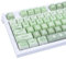Gekucap PBT Anime Keycaps - Matcha Green Customized Cute Keycaps, XDA Profile Set for Cherry Gateron MX Switches Mechanical Gaming Keyboards