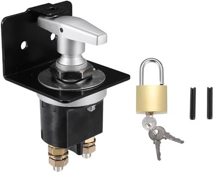 QUARKZMAN 1 Satz 500A 12V Batterie Trennschalter mit Sperrplatte für Auto