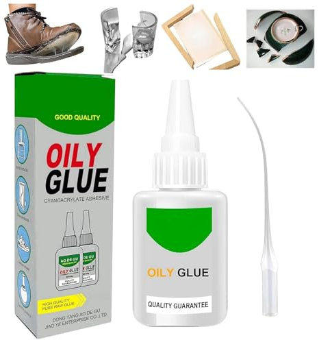 Oil-Based Original Universal Adhesive, Waterproof Multifunctional Oily Glue, Welding High-Strength Oily Glue, for Plastic, Rubber, Metal, Wood, Ceramics, Leather (1)