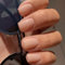 JUSTOTRY 24 Stück Nude Nägel Zum Aufkleben Kurz,Einfarbig Eckig Press on Nails Pattern,Glossy Kunstnägel Fake Nails,French Square Fingernägel Künstliche Nägel Mittel für Frauen