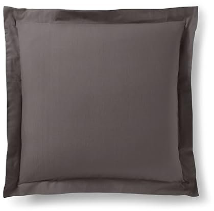 Taie d'oreiller Prémium 63 x 63 cm et 50 x 70 cm (Ardoise, Taie d'oreiller 63 x 63 cm Volant Plat)