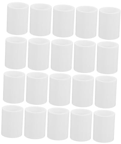 POPETPOP Accessoires De Raccords De Tuyaux en PVC 20 Pièces Adaptateur De Couplage Droit Utiliser La Carte Dapprovisionnement des Raccords De Tuyaux