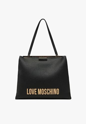 Moschino Borsa donna a mano/spalla Love clutch ecopelle nero BS25MO33 JC4054PP1MLG0000 Grande