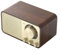 Hasaller Portable Mini Wooden Speaker Wooden Wireless Speaker Bluetooth-Compatible Speaker Retro Classic Soundbox HIFI Stereo Surround Super Bass Subwoofer