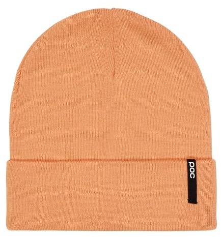 POC Beanie Flat – warme Merino-Acryl Mütze mit 1x1-Rippenstrick & breitem Umschlag