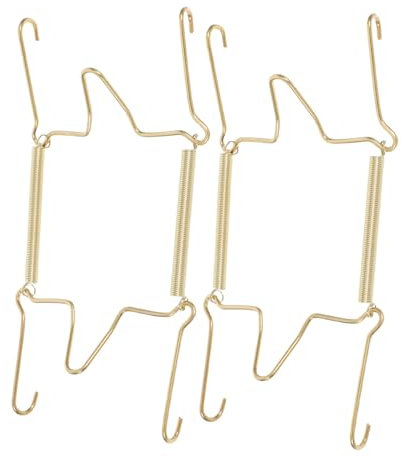 Veemoon 2piezas Colgadores Decorativos Para Platos Gancho De Pared Invisible Soporte Simple y Estable