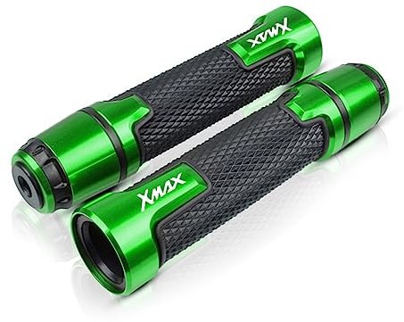 Multicolore Poignée Antidérapante pour Yamaha X-Max Xmax 125 200 250 400 X MAX125 2010 2011 2012 2013-2019 Poignées De Guidon De Moto(Green)