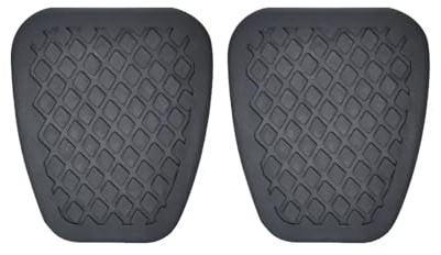 Fußablage Platte 2x Auto Gummi Bremse Kupplung Fuß Pedal Pad Fit Für Honda Jazz Fit Für Civic HRV CRV Neue Schwarz