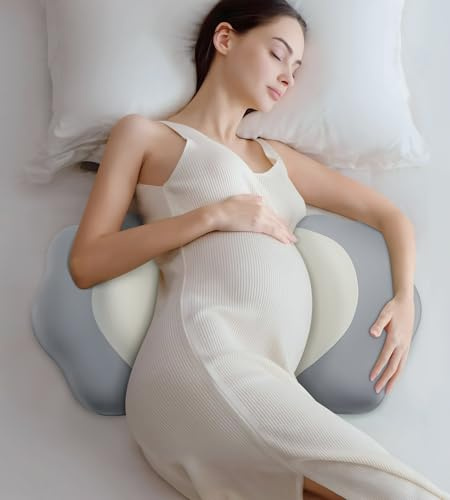 Memory Foam Pregnancy Pillow Cooling Maternity Pillow for Belly Support
