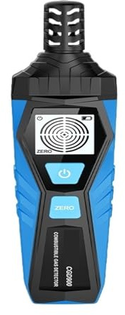 Analizzatore di gas Rilevatore di gas combustibili Misuratore portatile di monossido di carbonio CO CH4 Rilevatore di perdite di gas Tester di monitoraggio del gas Ampie applicazioni(CGD900)