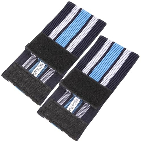 Cabilock 1 Paar Elastische Beinbänder für Camping Leggings Verstellbare Hosenbein Fixiergürtel aus Robustem Gummiband Leichte Outdoor Beinclips für Trekking und Wintersport