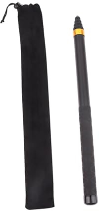 KiBcsLic Invisible Selfie Sticks Carbon Fiber Monopod Lightweight with Storage Bag Long Retractable 118/3.0M Extendable Selfie Sticks