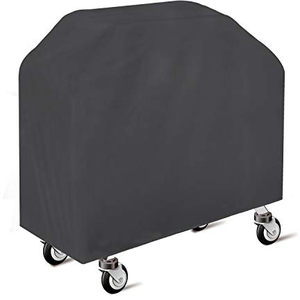 ANFTOP Funda para Barbacoa Impermeable, 145x61x117cm Cubierta para Barbacoa 210D Protector para BBQ Parrilla Anti-Viento/UV/Impermeabilidad