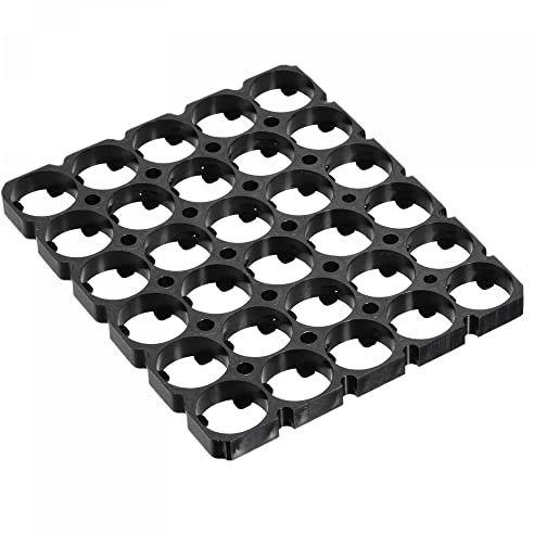 sourcing map 21700 Battery Holder Bracket 6 x 5 21.3mm Diameter for DIY Battery Pack of 6