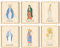 97 Decor Bild Our Lady Of Guadalupe – Gesegnete Jungfrau Maria, Kunstdruck, Körperporträt, Muttermaria, Guadalupe-Gemälde, Kunstwerk, religiöses katholisches Kunstposter (20,3 x 25,4 cm, ungerahmt)