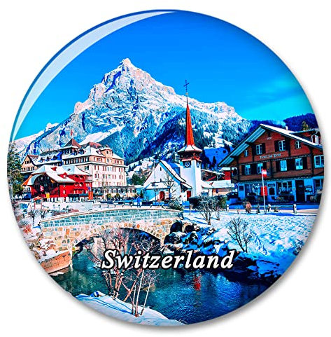 Schweiz Kühlschrank Kühlschrank Magnet Dekorativer Magnet Aufkleber Reise Souvenir Sammlung Tourist Stadt Geschenk Whiteboard Küche