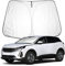 BIXUAN Parasol Compatible con Peugeot 3008 5008 2016-2023 2024 Parabrisas para el Parabrisas Delantero del Coche Cubierta del Parabrisas del Parabrisas Delantero Bloqueado UV